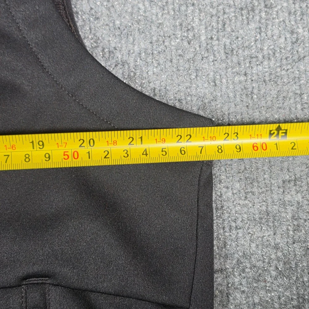 The North Face Mens WindWall Softshell Vest Black Idaho Forest Group Large